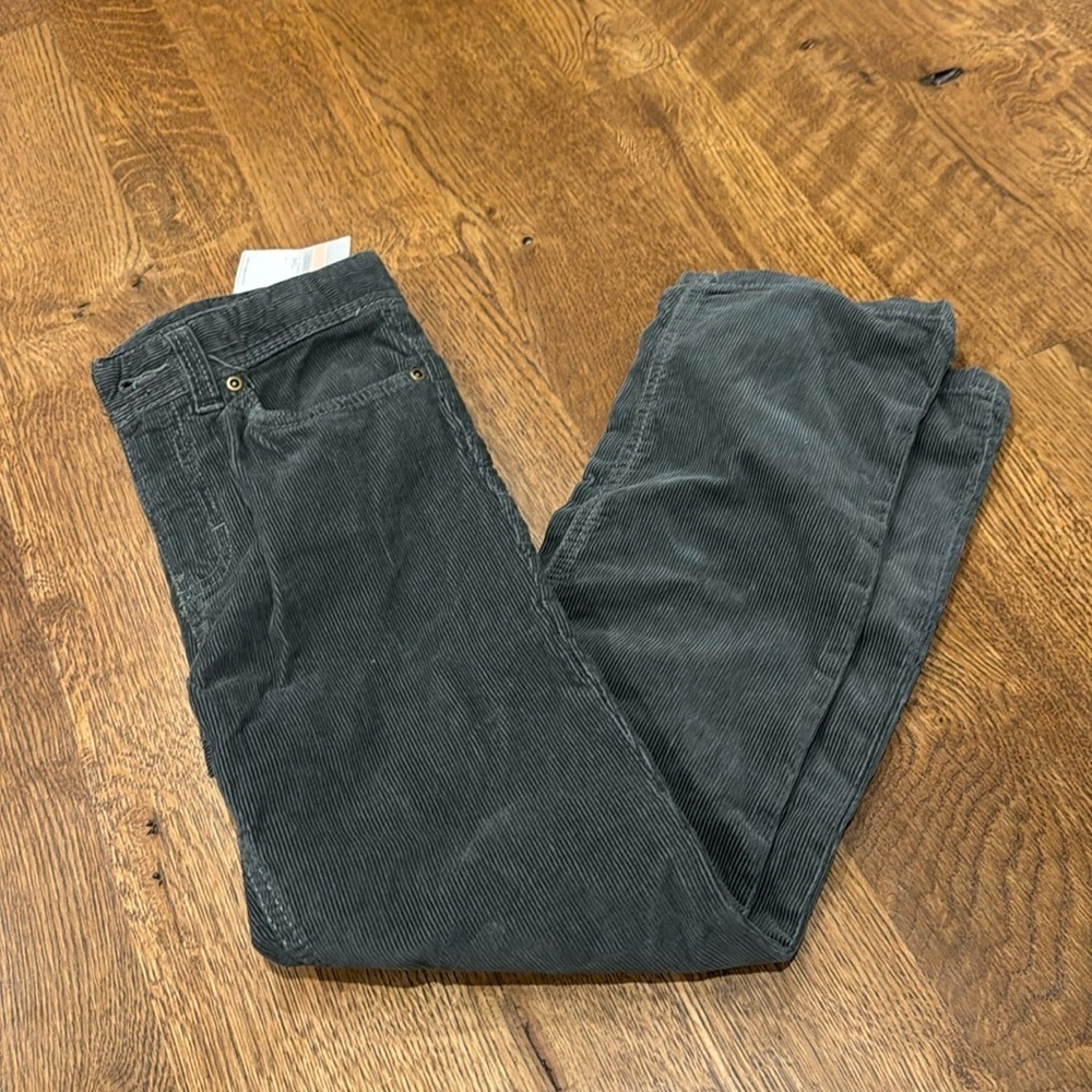 NWT Carters Boys Cortory Pants Grey Size 10